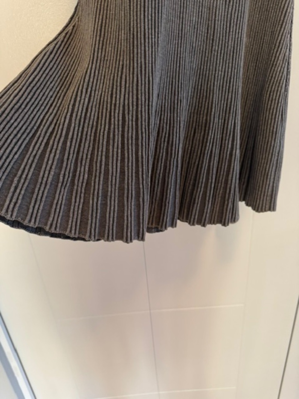 TWIK SIMONS - Jersey Mini Dress - Color Charcoal - Size XL - Picture 4 of 14